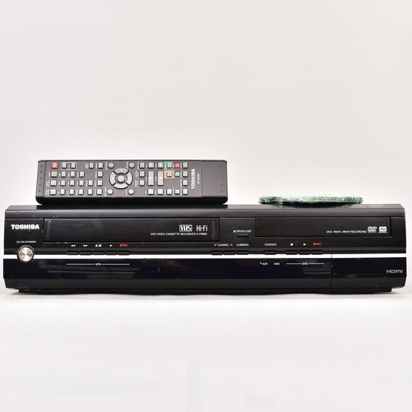 TESTED TOSHIBA D-VR660 HDMI DVD RECORDER/VCR COMBO VCR NOT WORKING - Picture 2 of 11